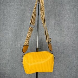 NWOT| Do Everything In Love | Yellow Crossbody Bag